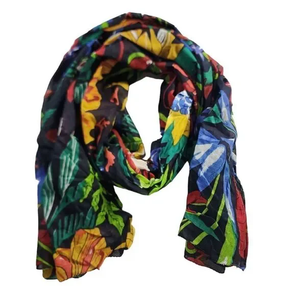 Handsome Hawaii multi color shawl scarf - Picture 2 of 6